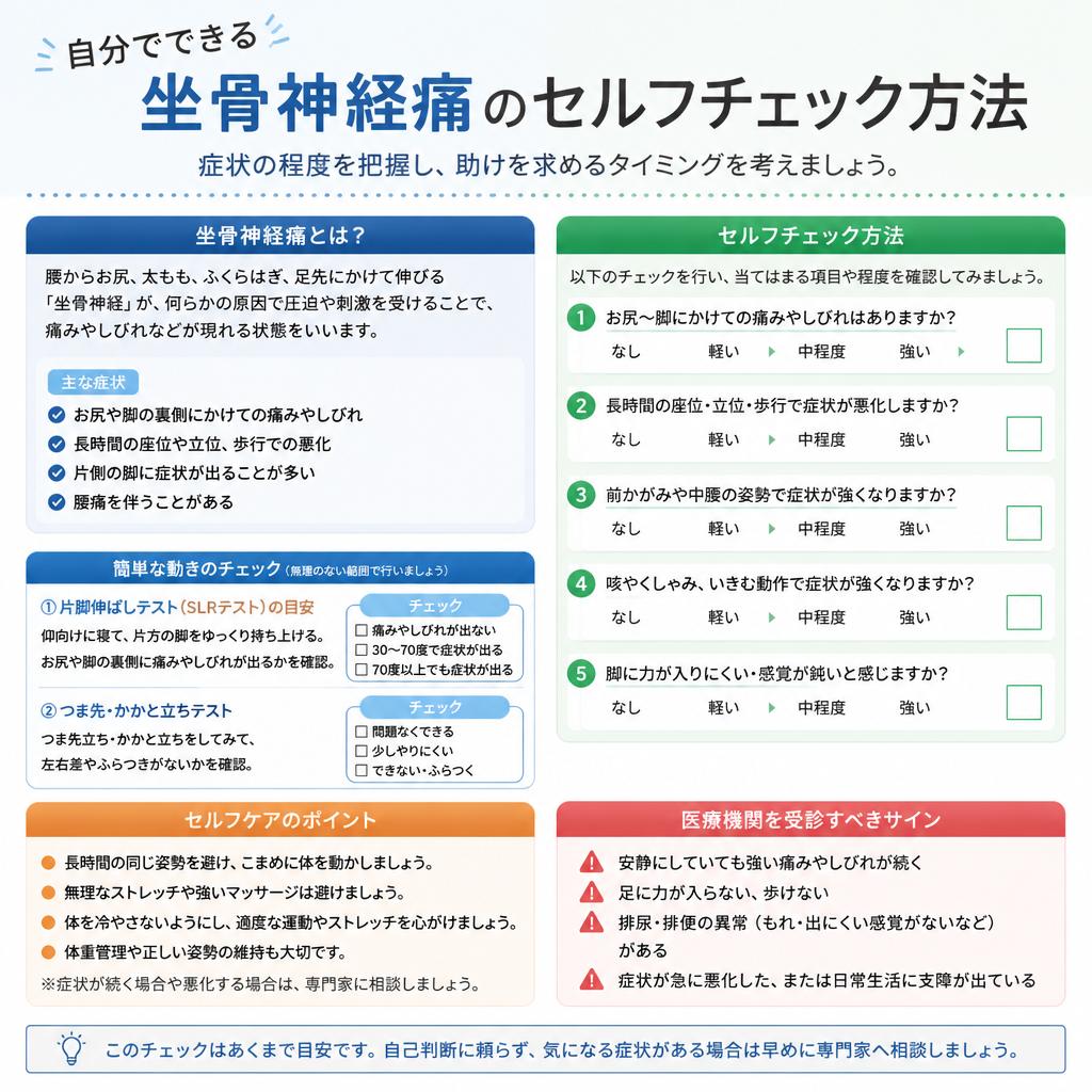 セルフチェック方法