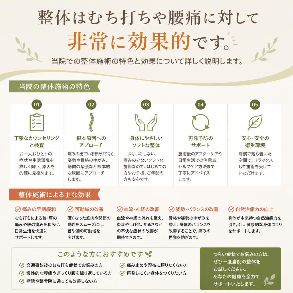 整体との組み合わせ
