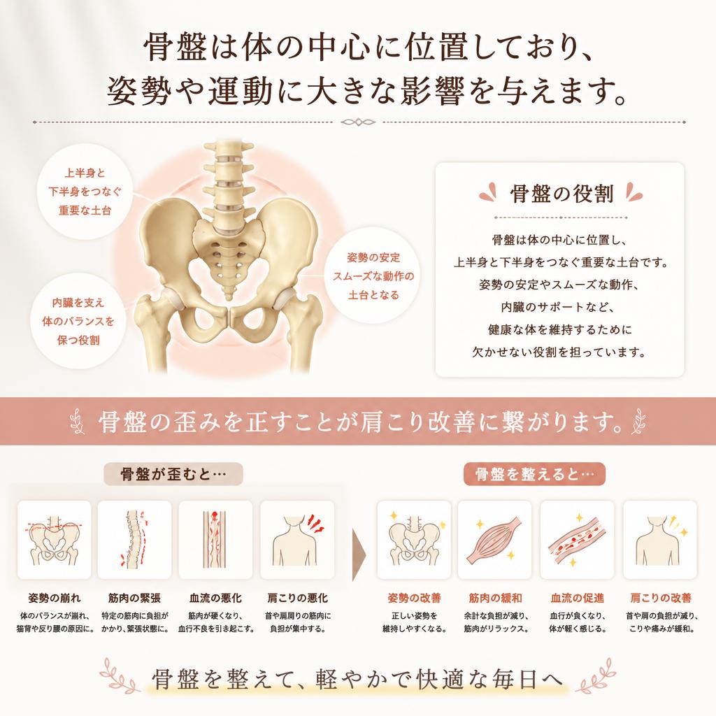 骨盤矯正で歪みを整えよう
