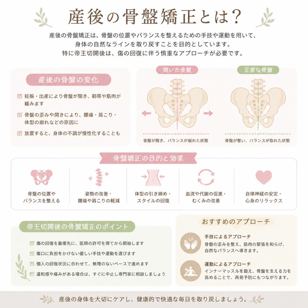 骨盤矯正とは？